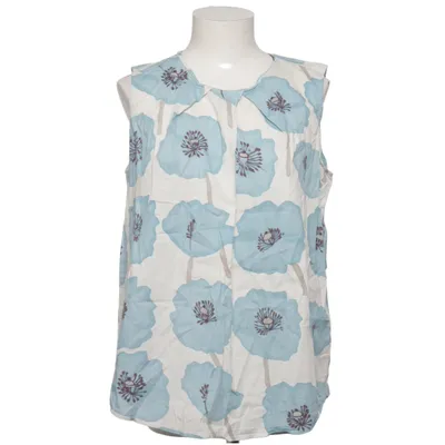 Top (Blue, White) from 0039 Italy Cotton, Elastane