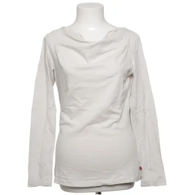 Long sleeve T-shirt (Beige, White) from Tranquillo Cotton