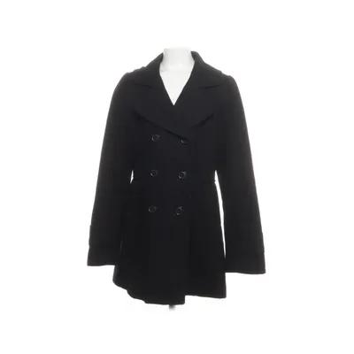 Frakke (Sort) fra Out Wear by Lindex Polyester, Uld