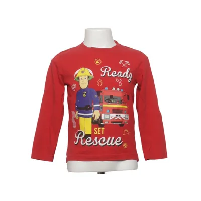 T-shirt à manches longues (Rouge, Multicolore) de Fireman Sam Coton