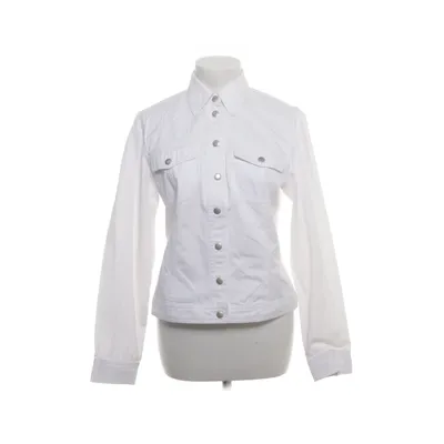 Denim jacket (White) from Concept K Cotton