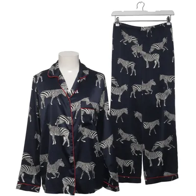 Pajamas (Blue, White) from Chelsea Peers Elastane, Polyester