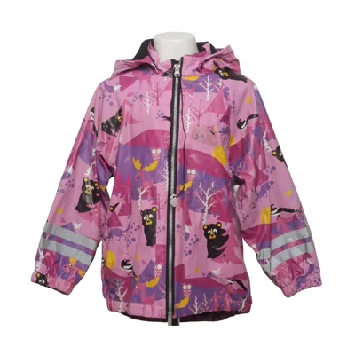 Rain jacket (Pink, Multicolored) from Lindberg Polyester, Polyurethane