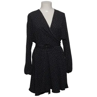 Wrap dress (Black, White) from Toby Heart Ginger Polyester