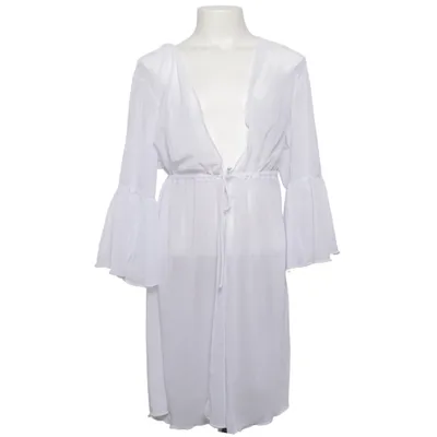 Strandkjole (Hvid) fra Shein Elastan, Polyester