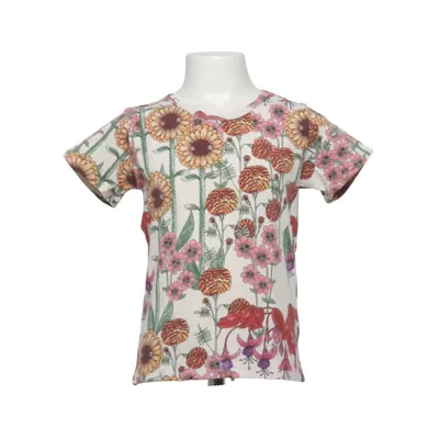 T-shirt (White, Multicolored) from Mini Rodini Elastane, Organic cotton