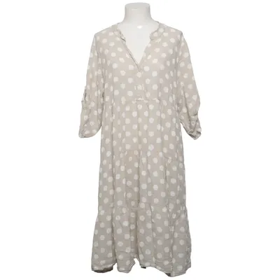 Jurk (Beige, Wit) van Rough & Rose