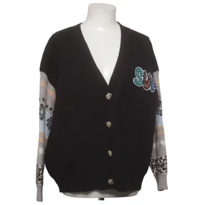 Cardigan (Zwart, Meerkleurig) van Bluoltre Acryl, Polyester, Viscose