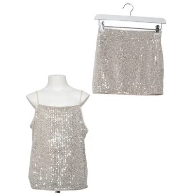 Set (Beige, Silverfärgad) från KappAhl Elastan, Polyester