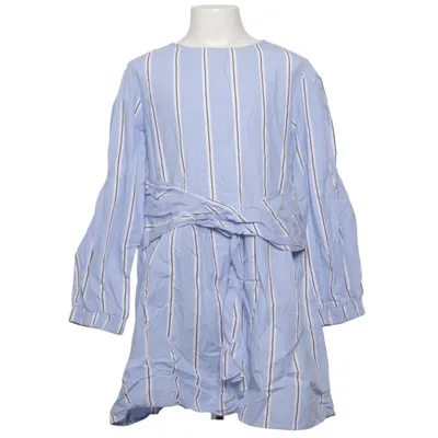 Jurk (Blauw, Wit, Zwart) van Zara Girls Casual Collection Katoen
