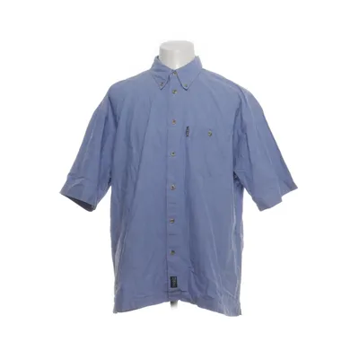 Short sleeve shirt (Blue) from Human Nature Cotton