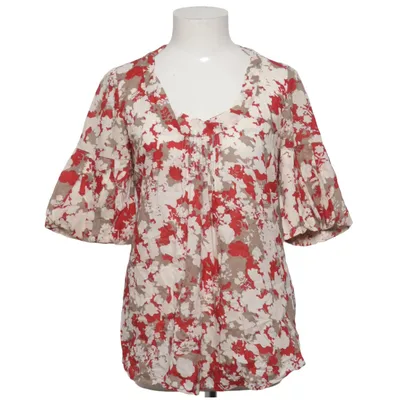 Blouse (Rood, Beige, Wit) van Massimo Dutti Woman Katoen