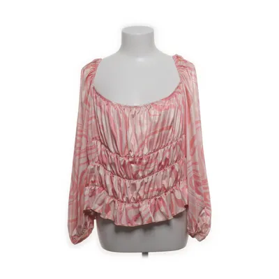 Topp (Rosa, Vit) från Missguided Plus Elastan, Polyester