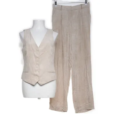 Set (Beige) van Massimo Dutti Acetaat, Viscose