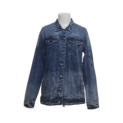 Denim jacket (EDGE JACKET EKS BLACK) from Eksept Cotton