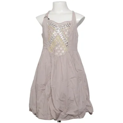 Dress (Beige) from Marks & Spencer Autograph Cotton, Polyester