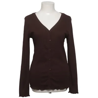 Cardigan (Brown) from Cross Jeans Cotton, Elastane