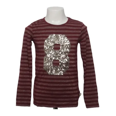 Lange mouwen shirt (Rood, Goud) van POMPdeLUx Katoen, Metallvezel, Polyester