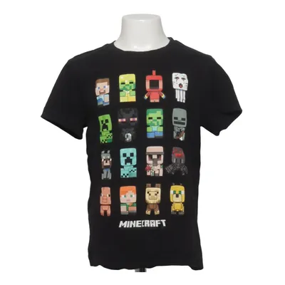 T-shirt (Noir, Multicolore) de Minecraft Coton