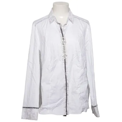 Chemise (Blanc, Gris, Multicolore) de Just White Coton, Élasthane, Polyamide, Polyester