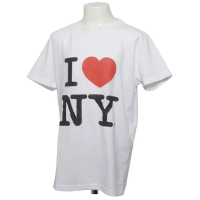 T-shirt (Blanc, Multicolore) de I Love NY Coton