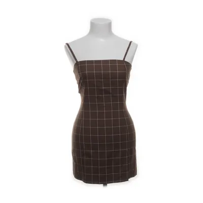 Klänning (Brun, Vit) från ASOS Design Polyester, Viskos