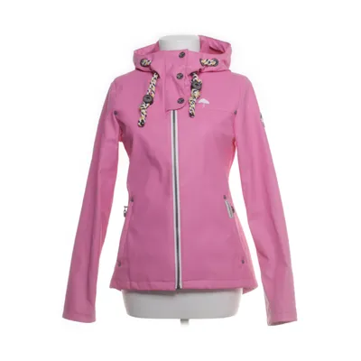 Regenjack (Roze) van Schmuddelwedda Polyester, Polyurethaan