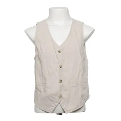 Gilet (Beige) van D.M.D by Denim Day Linnen, Viscose