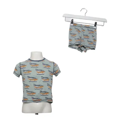 Pyjama (Bleu, Multicolore) de Småfolk Coton, Élasthane