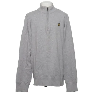 Pull-over (Gris) de Lyle & Scott Junior Coton, Laine de mouton