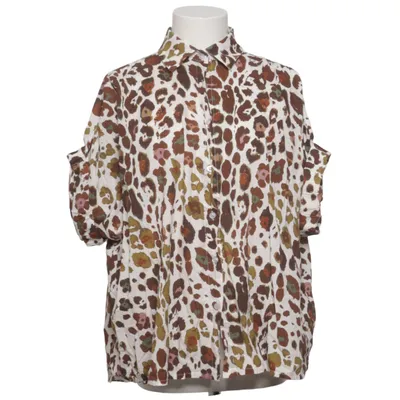 Korte mouwen shirt (Wit, Bruin, Meerkleurig) van Forza Katoen