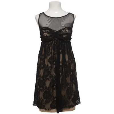 Dress (Black, Beige) from London Times Elastane, Polyester