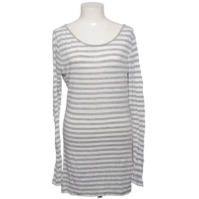 Langarmshirt (Grau, Weiß) von Eve Elasthan, Viskose