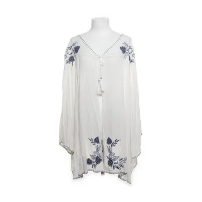 Cardigan (White, Blue) from Sheego Casual Viscose