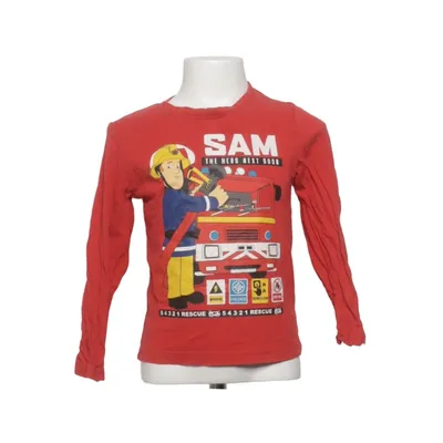T-shirt à manches longues (Rouge) de Fireman Sam Coton