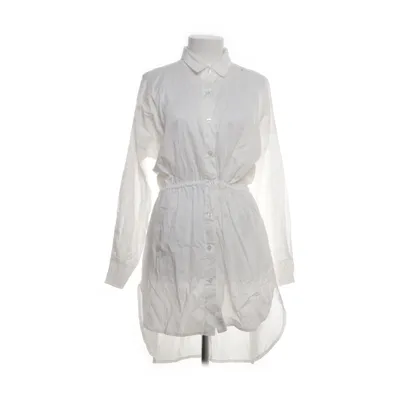 Skjortklänning (Vit) från Boohoo Bomull, Elastan