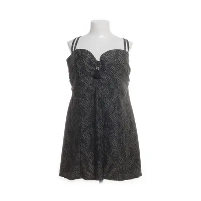 Swim shirt (Black, Green) from Ulla Popken Elastane, Polyamide