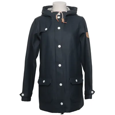 Raincoat (Blue) from Denbe Cotton, Polyester, Polyurethane