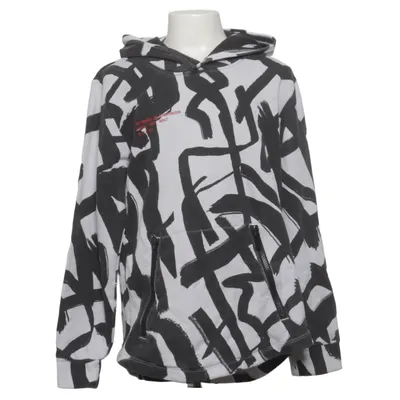Kapuzenpullover (Schwarz, Weiß) von Woxo 720° Baumwolle, Polyester