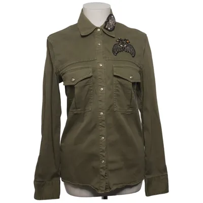 Chemise (Vert) de Pinko Coton, Élasthane