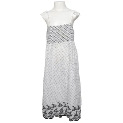 Kjole (Hvid, Sort) fra H&M Young Bomuld