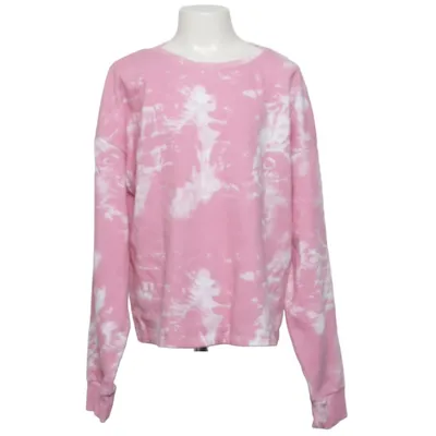 Sweatshirt (Pink, Hvid) fra Reaction Bomuld, Polyester