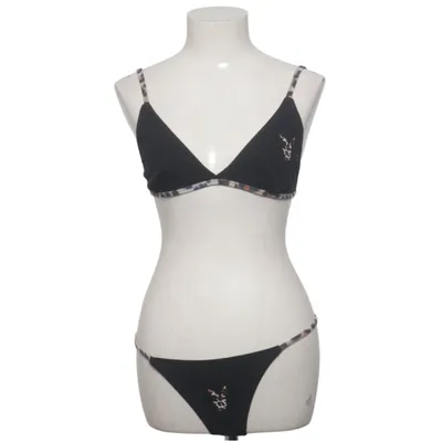 Bikini (Black) from Playboy x Missguided Cotton, Elastane