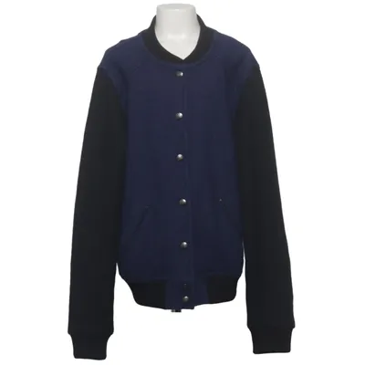 Varsity-jack (Blauw, Zwart) van Johnnie B Katoen, Elastaan, Polyester, Viscose, Wol