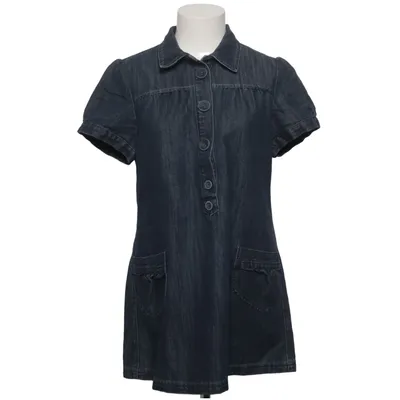 Denim jurk (Blauw) van B.Young Katoen, Polyester