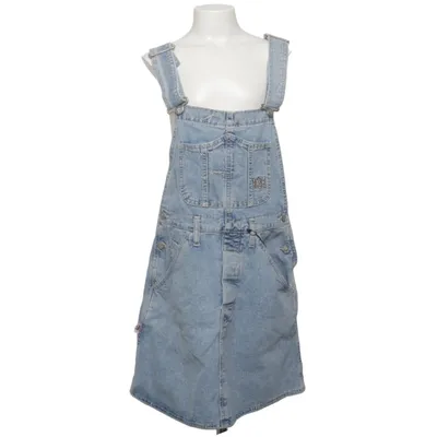 Dungaree dress (Blue) from Pash Cotton