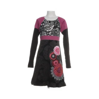Jurk (Zwart, Roze, Meerkleurig) van Desigual Katoen
