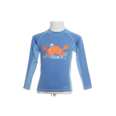Swim shirt (Blue, Multicolored) from Polarn O. Pyret Elastane, Recycled polyester