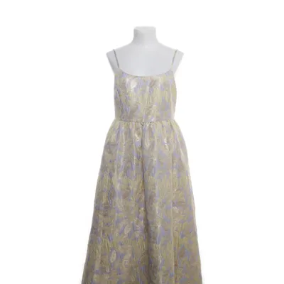 Jurk (Geel, Blauw, Meerkleurig) van Selected Femme Polyester
