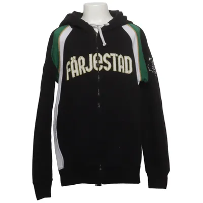 Huvtröja (Svart, Grön, Vit) från Färjestad BK Bomull, Polyester